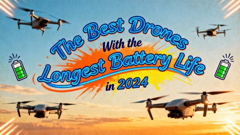 2024 long battery life drones