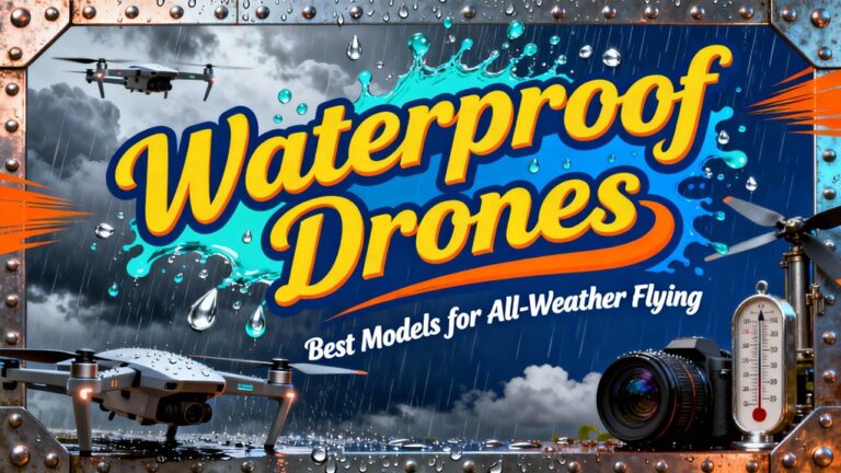 all weather waterproof drones