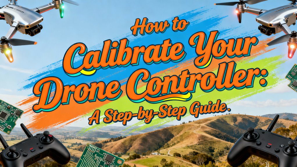 calibrating your drone controller