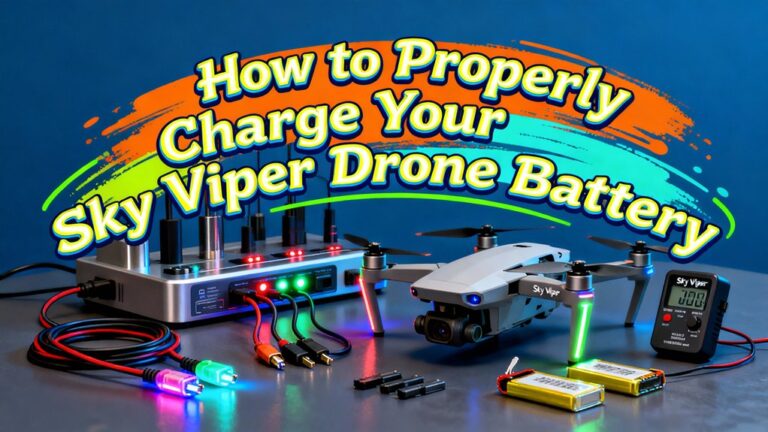 charge sky viper battery correctly