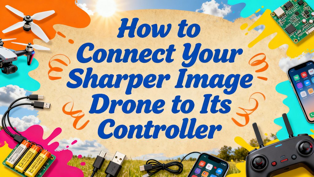 connect drone to controller