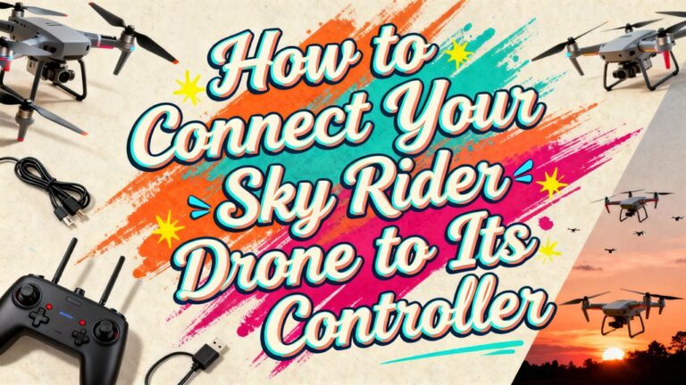 connect sky rider drone
