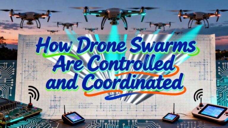 coordinated control of drones