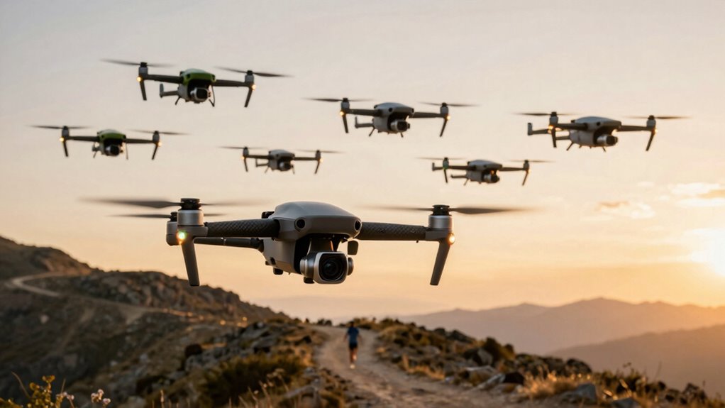 dji drones with activetrack