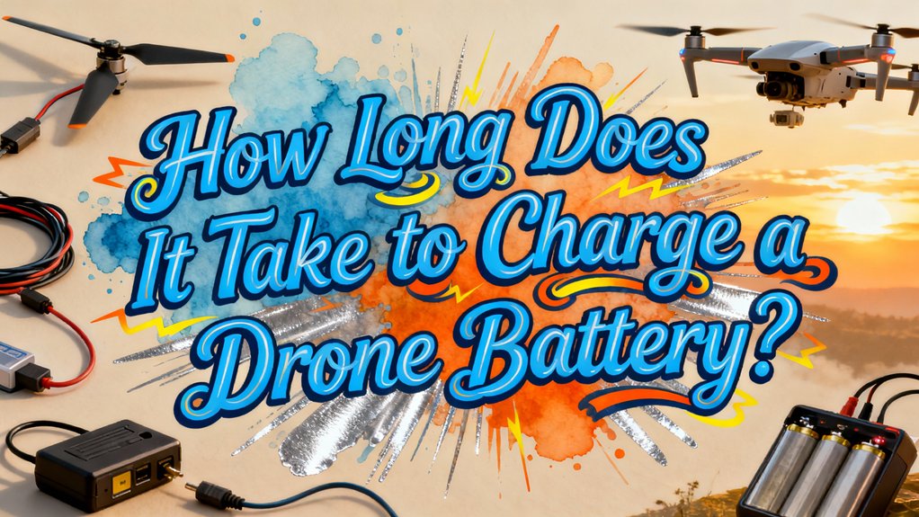drone battery charging time