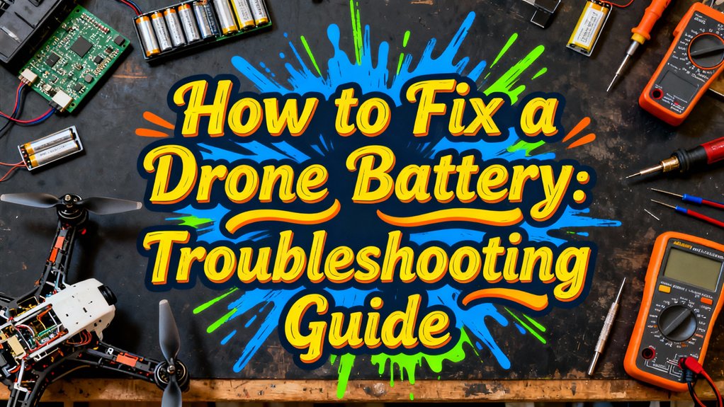 drone battery troubleshooting tips