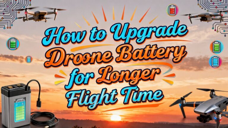 drone battery upgrade tips
