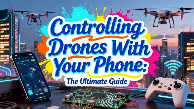 drone control via smartphone