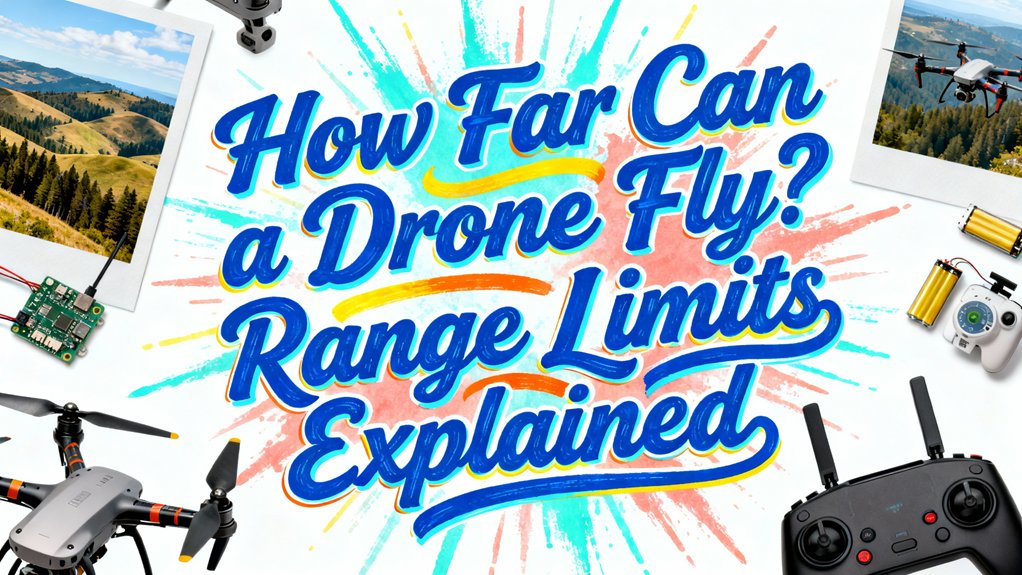 drone flight distance limitations