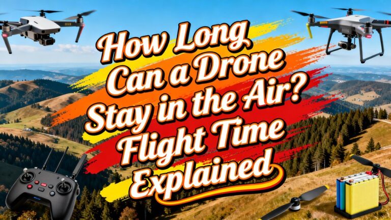 drone flight time limits