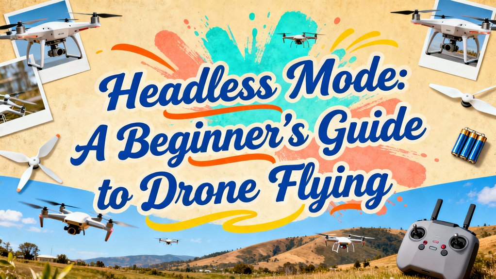 drone flying without orientation