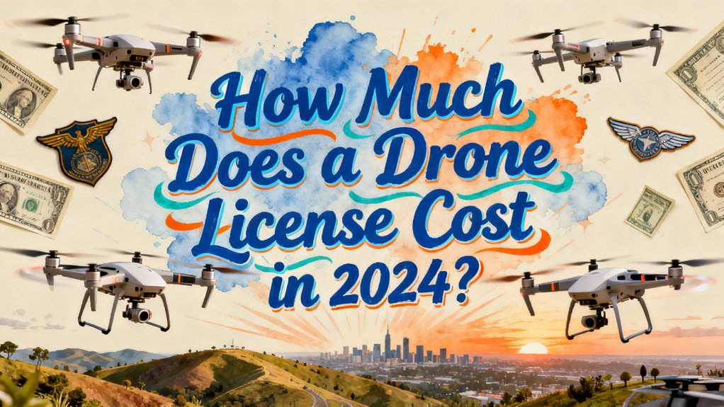 drone license cost 2024