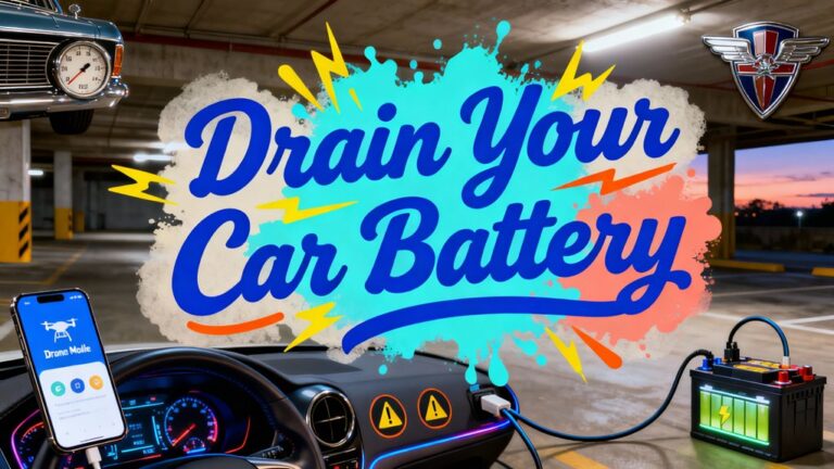 drone mobile battery concerns