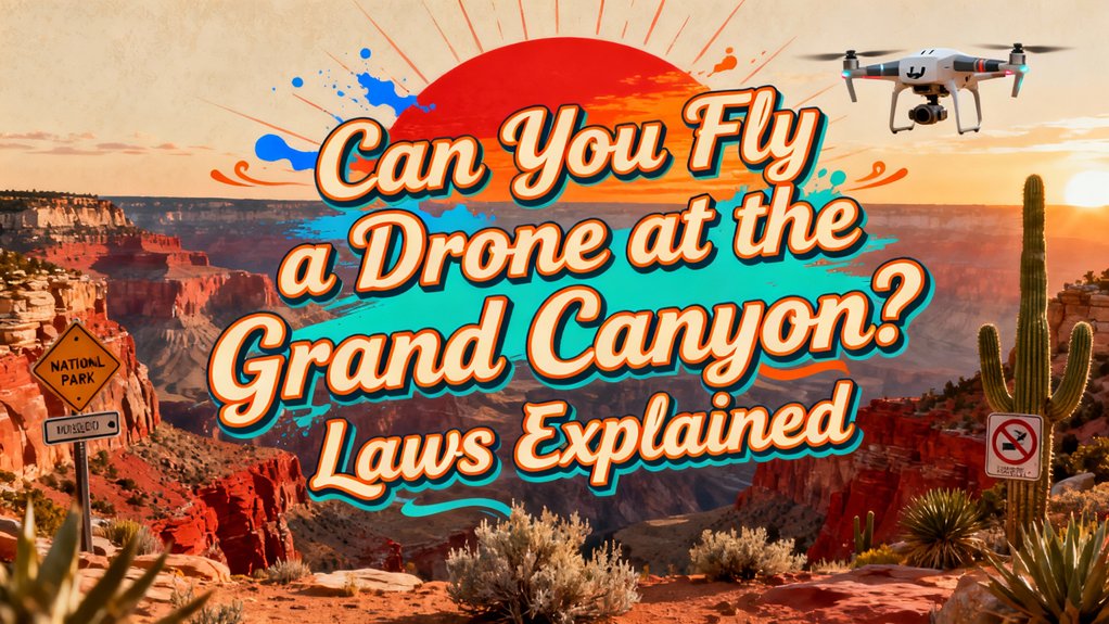 drone regulations at grand canyon