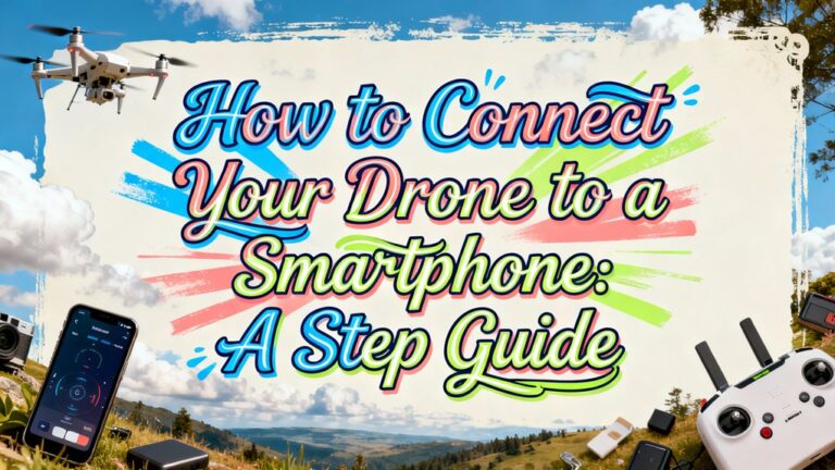 drone smartphone connection guide