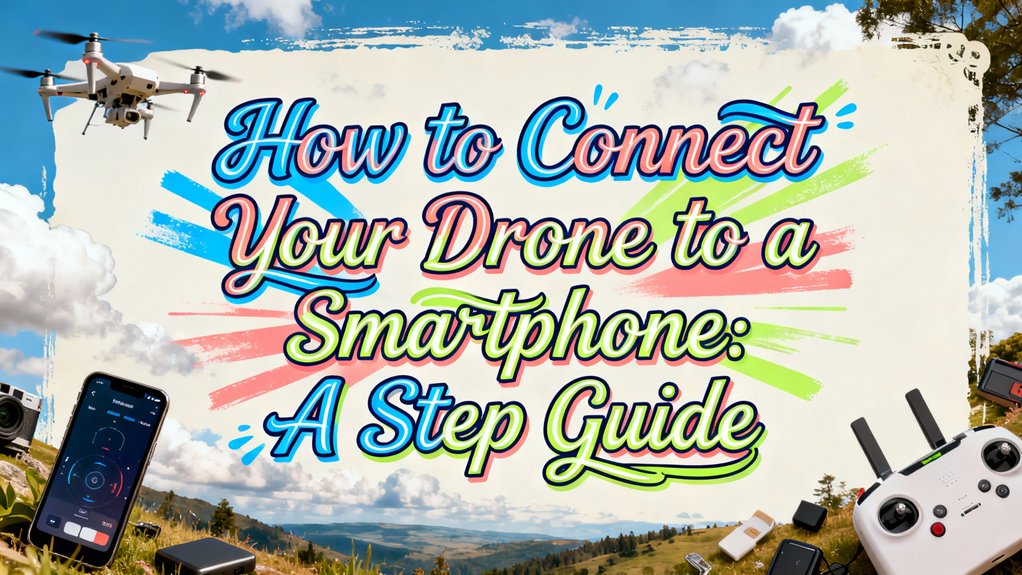 drone smartphone connection guide