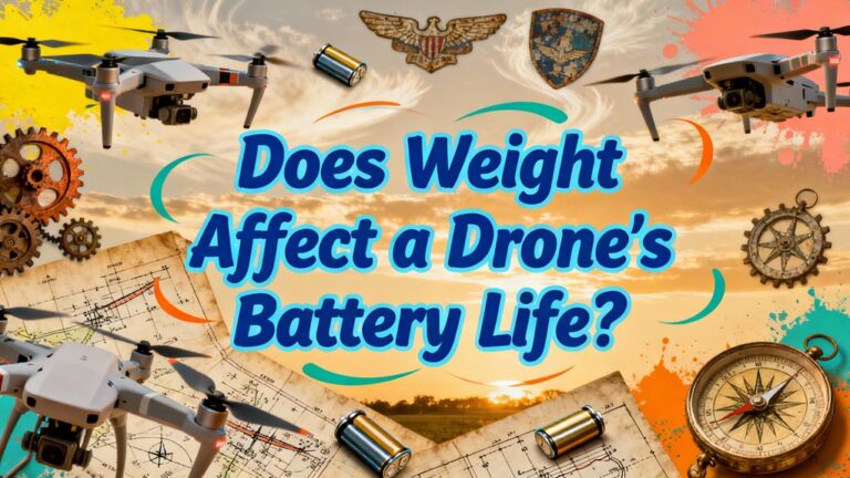 drone weight impacts battery