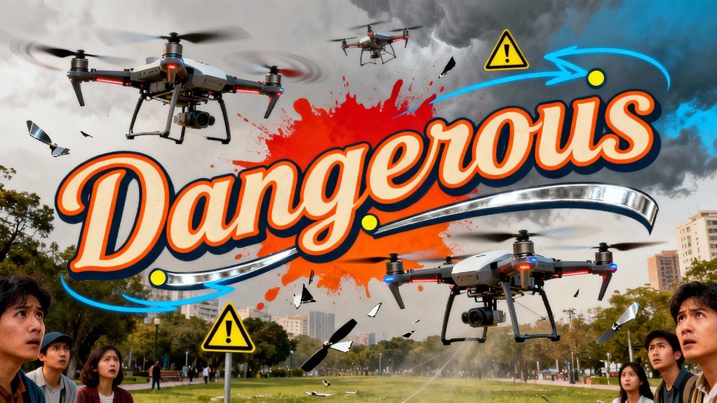 drones pose safety risks