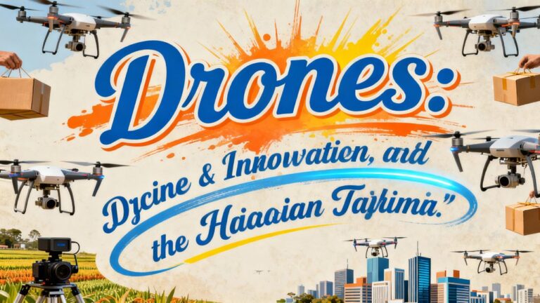 drones transforming future industries