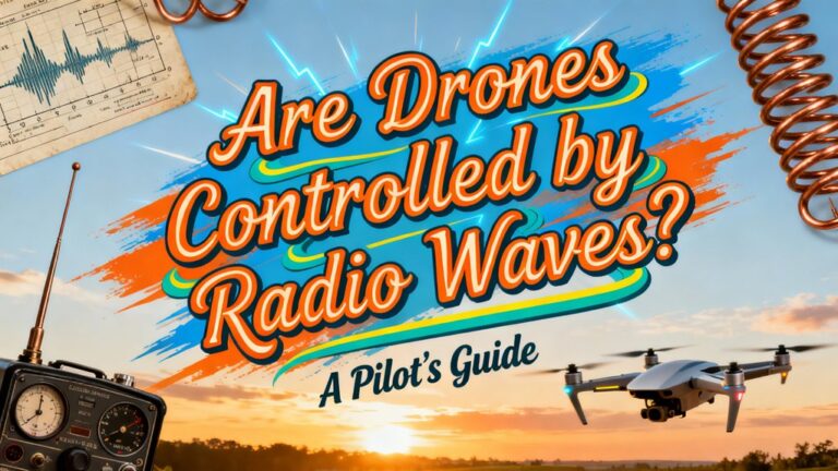 drones use radio control