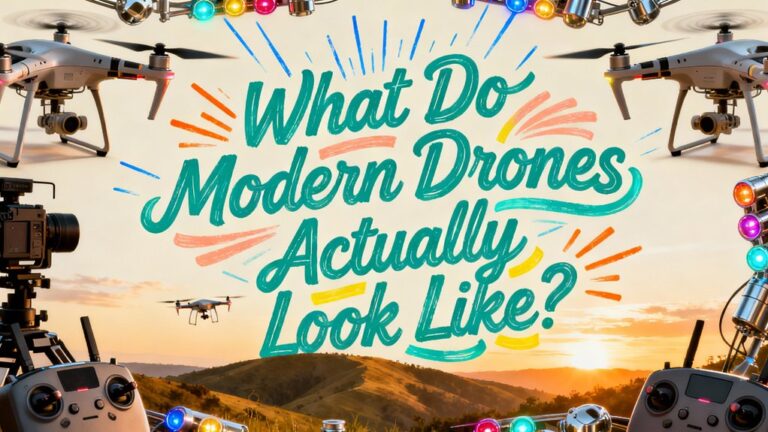 modern drones varied designs