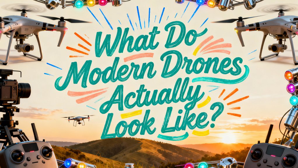 modern drones varied designs