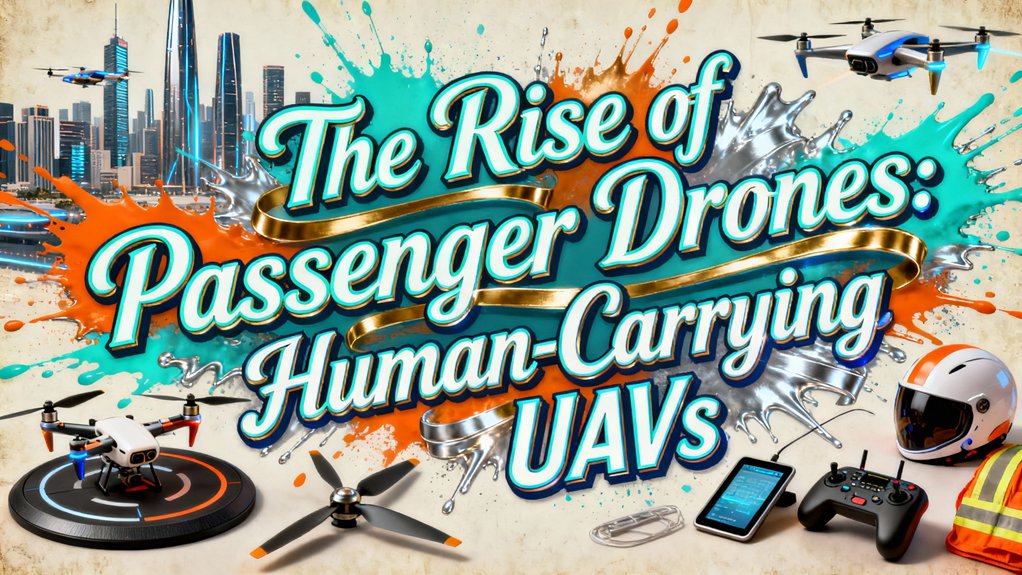 passenger carrying unmanned aerial vehicles