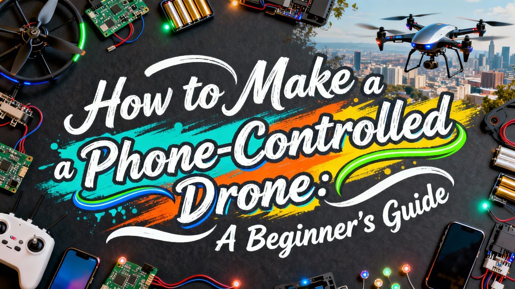 phone controlled drone tutorial