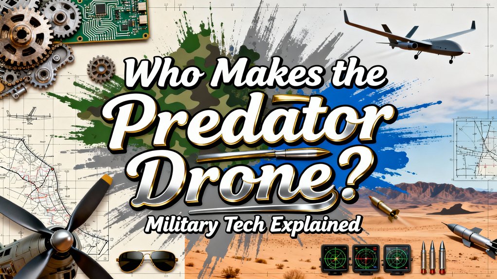 predator drone manufacturer explained