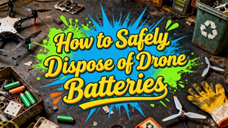 proper drone battery disposal