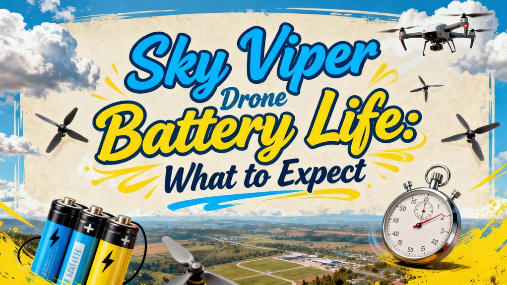 sky viper drone endurance expectations