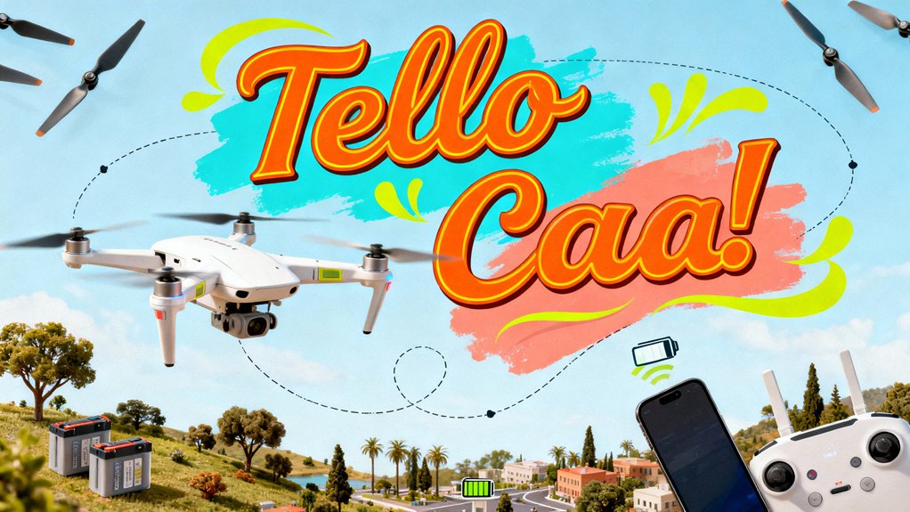 tello drone battery duration