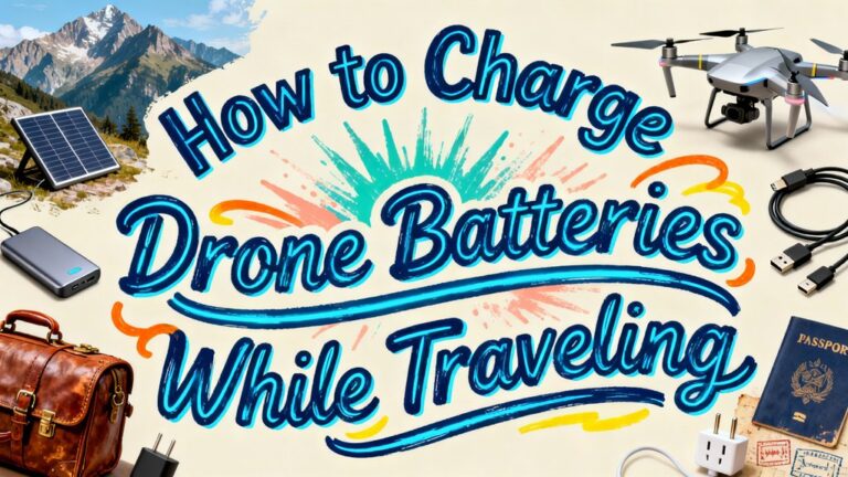 traveling drone battery charging