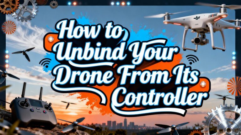 unbind dji drone controller