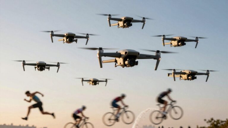 action sports drone cinematography