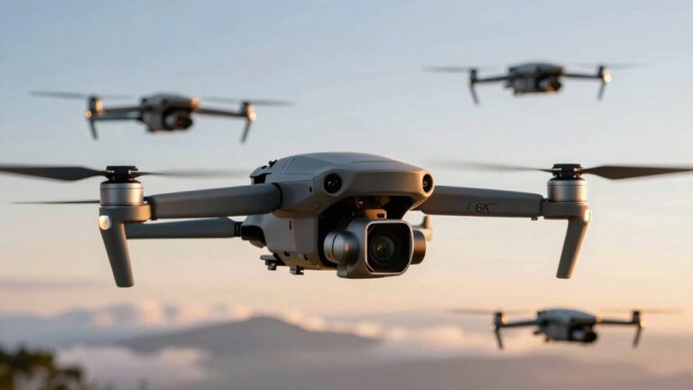 aerial drone with 8k camera