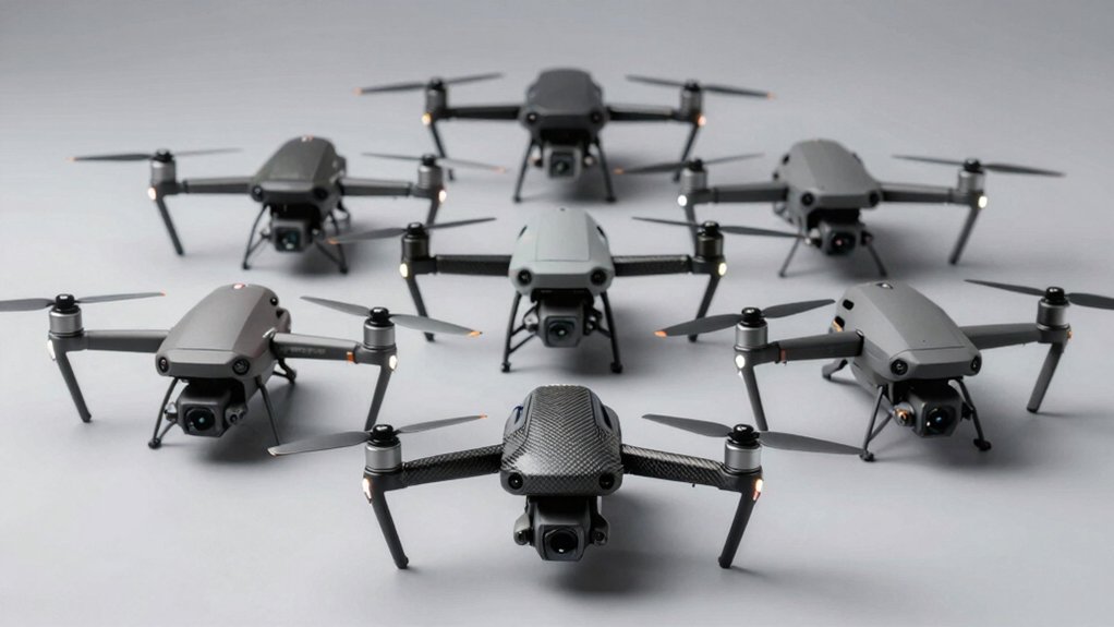 communication enabled drones for crystal clarity