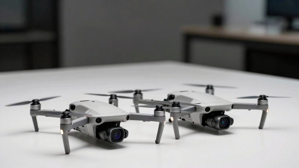compact aerial photography enabled mini drones