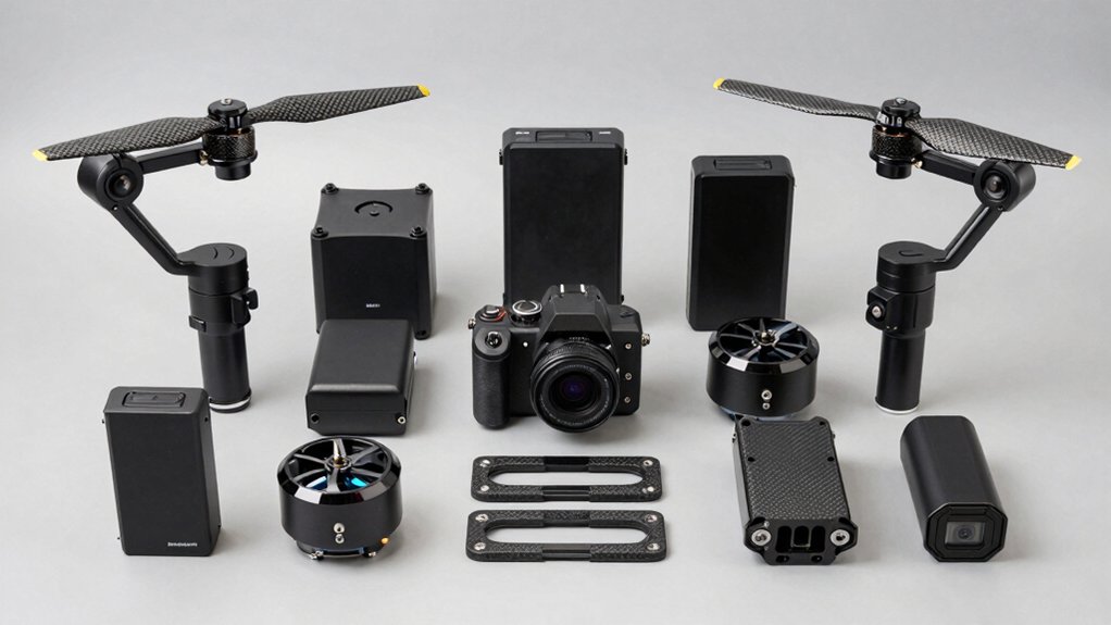 drone parts elevate aerial performance