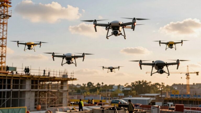 drones boost construction site efficiency