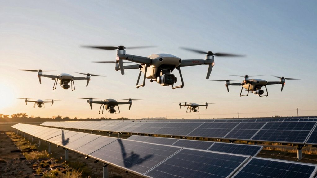drones for solar panel inspection