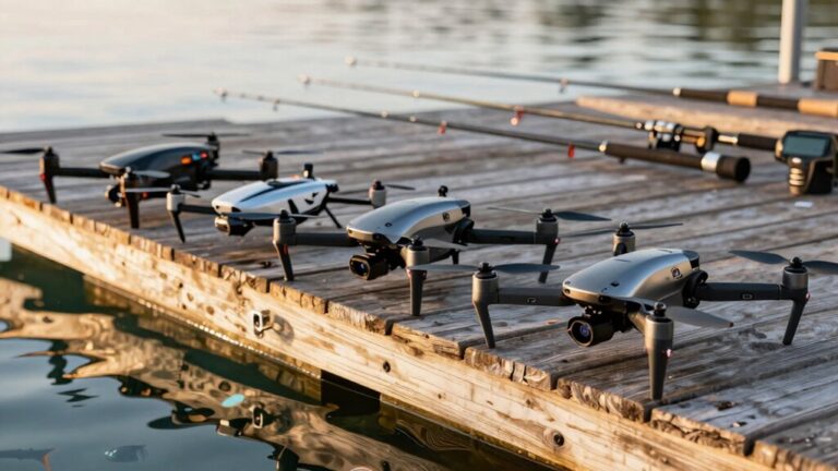 drones locate fish for fishing