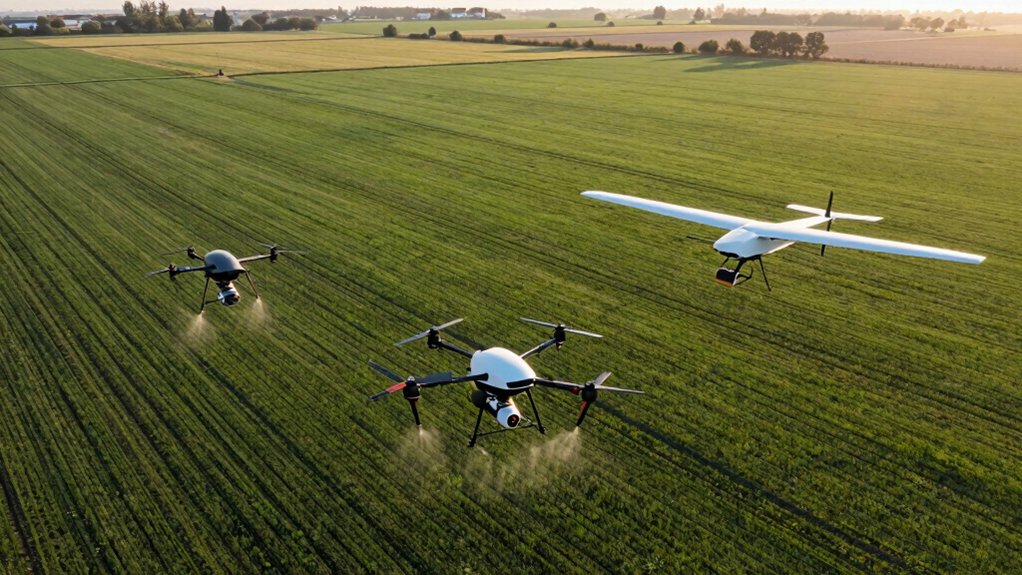 drones revolutionize irrigated crop care