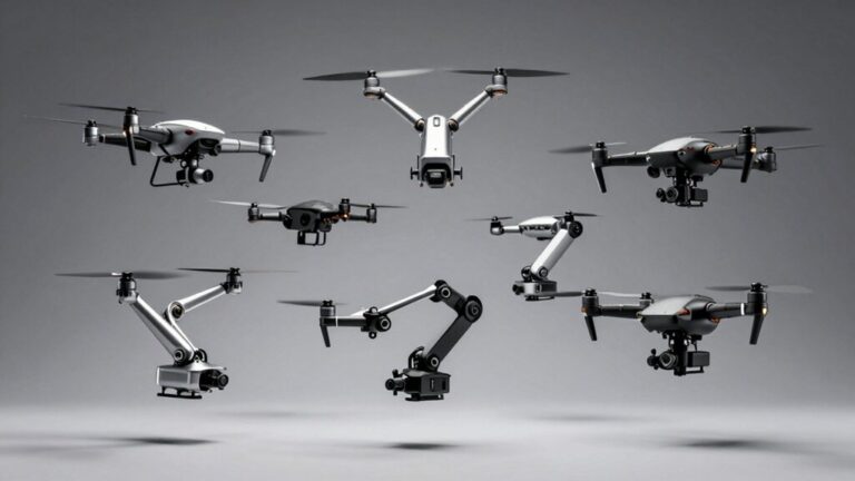 drones with arms capture angles perfectly