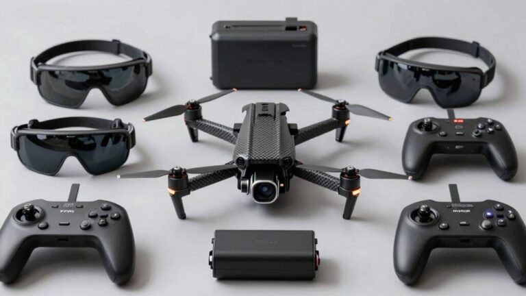 fpv drone goggles controller setups