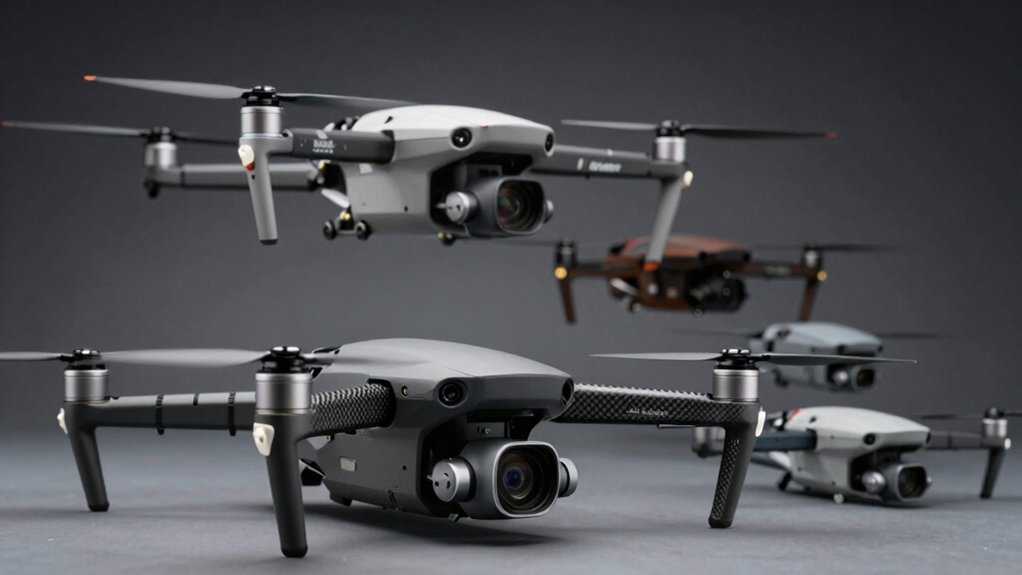 long range camera drones capture shots