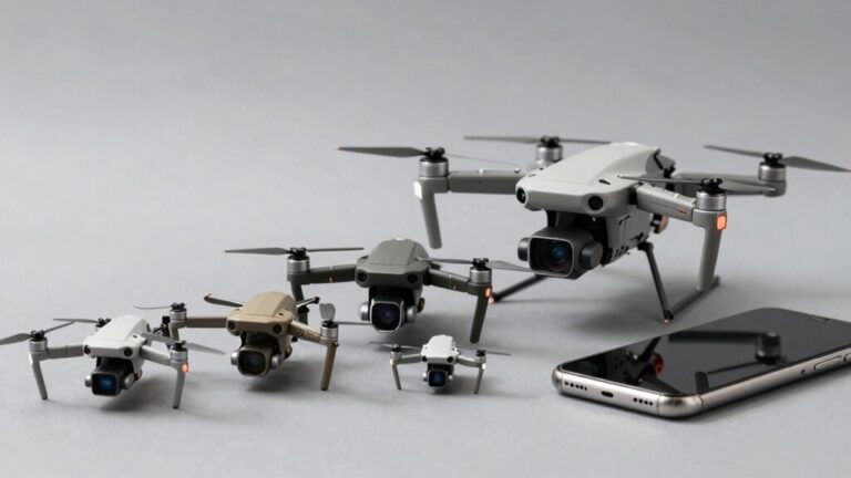 pocket sized camera equipped drones
