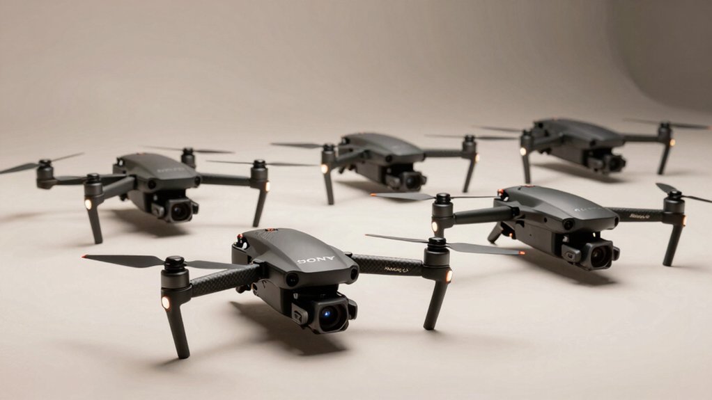 professional aerial work drones