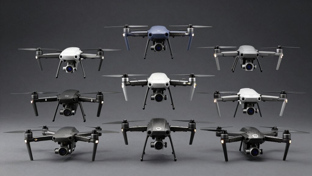 quadcopter drones with wifi capture
