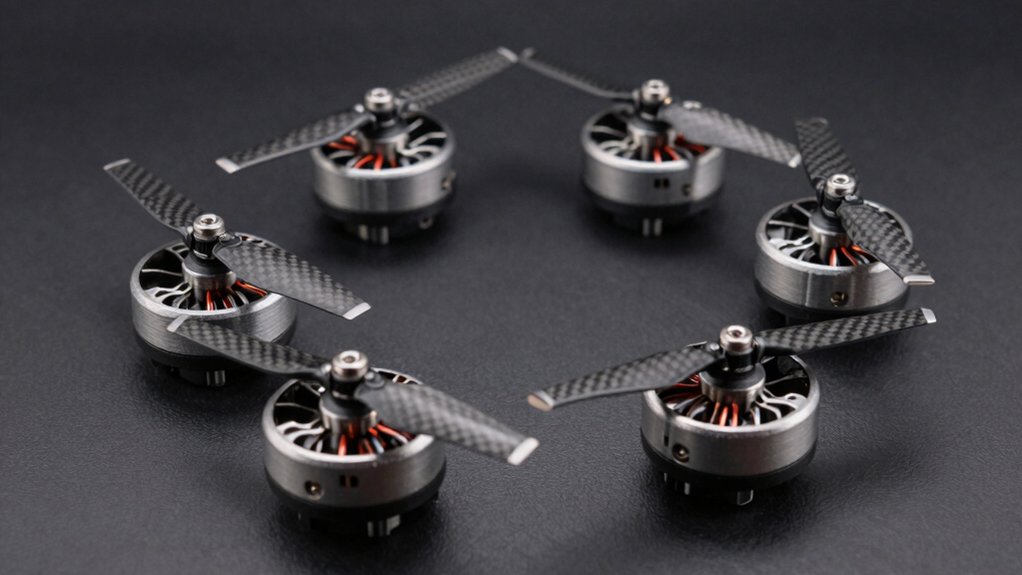 smooth flying drone motor propellers
